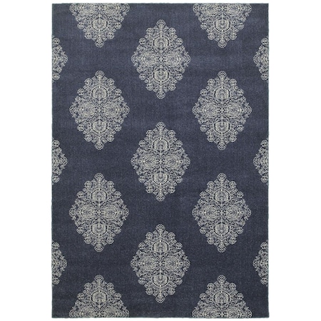 Oriental Weavers Pasha 5992K 6x9 Rectangle - Blue/ Ivory-Polypropylene P5992K200290ST